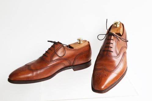 Crockett & Jones Waterford handgrade in maat 10 E = maat 44, Kleding | Heren, Schoenen, Zo goed als nieuw, Veterschoenen, Overige kleuren