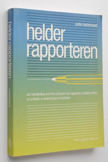 Helder rapporteren (1990) beschikbaar voor biedingen
