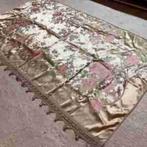 Grand foulard woonkleed bloemenpatroon 217/129, Huis en Inrichting, Woonaccessoires | Plaids en Woondekens, DJT, Ophalen of Verzenden