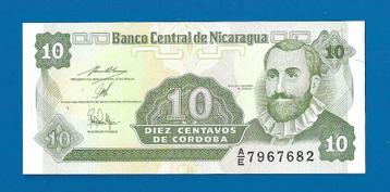 Nicaragua biljet 10 centavos - 1979    beschikbaar voor biedingen