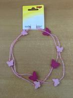 Haba ketting roze met vlinders NIEUW, Ophalen of Verzenden, Nieuw