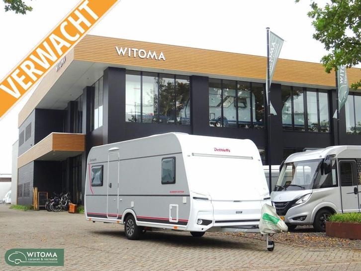 Dethleffs Summer Edition ER 560 FMK Unieke aanbieding, Caravans en Kamperen, Caravans, Bedrijf, tot en met 6, 1500 - 2000 kg, Overige