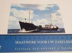 Sticker Veronica zendschip, Verzenden, Zo goed als nieuw, Overige typen