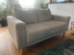Tweepersoons bankje lichtgrijs, Ophalen, Tweepersoons, 75 tot 100 cm, Zo goed als nieuw