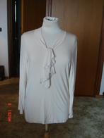 top/shirt Mayerline maat 40 beige lange mouw, Kleding | Dames, Maat 38/40 (M), Mayerline, Beige, Ophalen of Verzenden