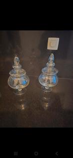 Glazen potten (2 stuks) nieuw, Glas of Glazen, Nieuw, Ophalen of Verzenden, Glas