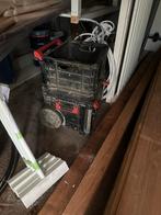 Milwaukee Packout Trolley met Krat, Doe-het-zelf en Verbouw, Ophalen of Verzenden, Gebruikt