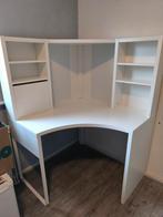 Ikea Micke Hoekbureau met Opbouw, Huis en Inrichting, Bureaus, Ophalen, Gebruikt, Bureau