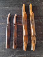 2 oude Friese doorlopers, houtjes of schaatsen., Ophalen of Verzenden, Gebruikt, Friese doorlopers, Overige merken