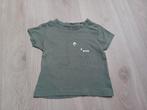 Groen print shirt korte mouw Zeeman - maat 74, Kinderen en Baby's, Babykleding | Maat 74, Shirtje of Longsleeve, Gebruikt, Ophalen of Verzenden