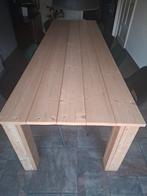 Steigerhouten tafel 3.00 bij 1.00, Huis en Inrichting, Tafels | Eettafels, Ophalen of Verzenden, Zo goed als nieuw