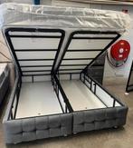 Boxspring 140x200 - bij interesse onderhandelen toegestaan, Ophalen, Tweepersoons, 140 cm, Zo goed als nieuw