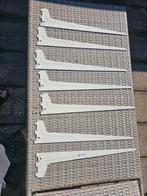 Duraline Plankdragers 60cm - 7 stuks, Huis en Inrichting, Woonaccessoires | Wandplanken en Boekenplanken, Ophalen of Verzenden