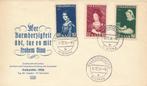 SAARLAND FDC Mi.nrs 376-378, Verzenden, BRD, Gestempeld