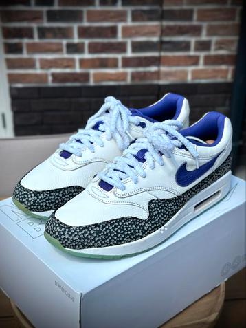 Nike Air Max 1 ‘Safari by you’ maat 47,5 beschikbaar voor biedingen