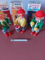 Musical Clock Work Clown 's Vintage., Antiek en Kunst, Antiek | Speelgoed, Ophalen of Verzenden