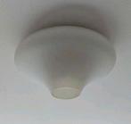Vintage plafondlamp jaren 60-70 Brune glas tulpmodel lamp, Ophalen, Gebruikt, Glas, Vintage jaren 60-70