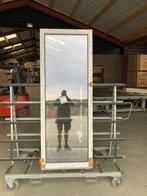 Gloednieuw kunststof raamkozijn vastglas antraciet/wit, Doe-het-zelf en Verbouw, Kozijnen en Schuifpuien, Kunststof, Raamkozijn