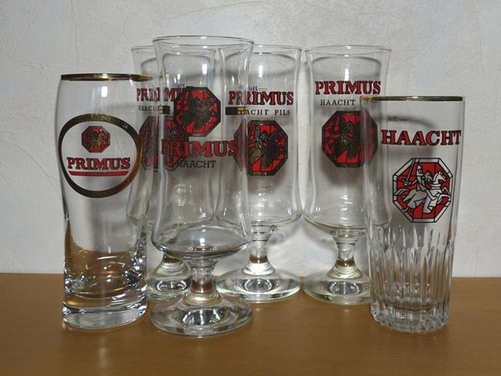 Primus bier glazen (Primus is Hertog Jan de eerste), Verzamelen, Biermerken, Zo goed als nieuw, Glas of Glazen, Hertog Jan, Ophalen of Verzenden