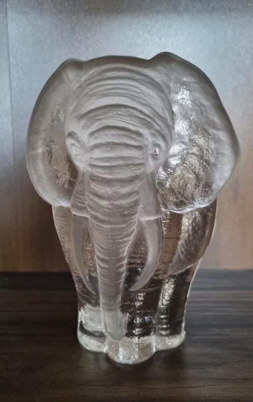 Olifant, Mats Jonasson, Zweeds Design, Antiek en Kunst, Antiek | Glas en Kristal, Ophalen of Verzenden
