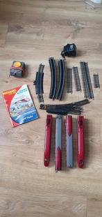 Mehano Thalys Treinset + Rails, Hobby en Vrije tijd, Modeltreinen | H0, Overige merken, Gelijkstroom, Ophalen of Verzenden, Gebruikt