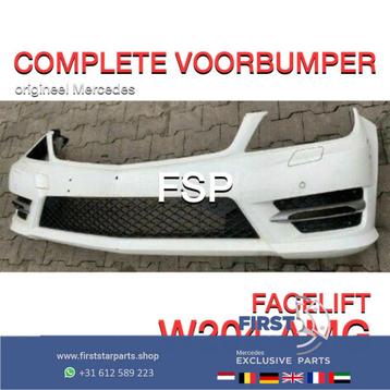 W204 FACELIFT AMG Voorbumper COMPLEET Mercedes C Klasse 2010 beschikbaar voor biedingen
