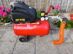 compressor, Doe-het-zelf en Verbouw, Compressors, Ophalen, Gebruikt, 6 tot 10 bar, Minder dan 200 liter/min