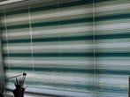 Horizontale lamellen / 'luxaflex' donkergroen, mintgroen wit, Huis en Inrichting, Ophalen, Zo goed als nieuw, 200 cm of meer, 150 tot 200 cm
