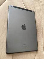 iPad 5e gen. (128GB) WiFi + Simkaart, Apple iPad, Zwart, Zo goed als nieuw, 128 GB
