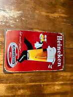 Heineken bierplaatje voor aan de muur, Ophalen of Verzenden, Zo goed als nieuw, Reclamebord