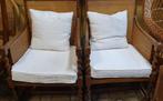 2 stuks gaatjes mat stoelen, Huis en Inrichting, Stoelen, Ophalen, Gebruikt, Riet of Rotan, Twee