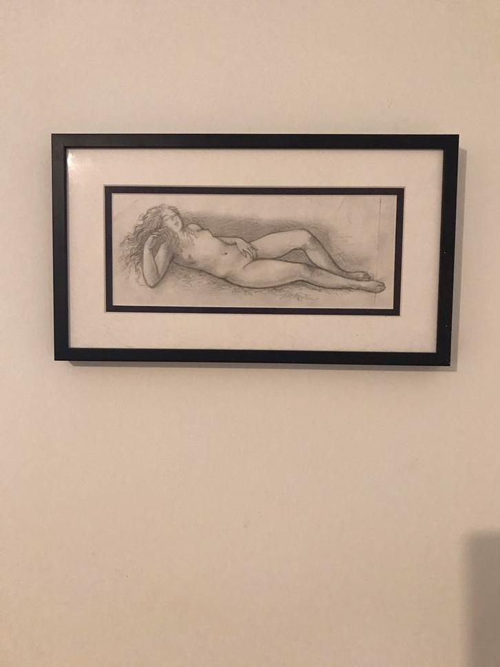 Cornelis le mair, Antiek en Kunst, Kunst | Tekeningen en Foto's, Ophalen of Verzenden