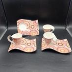3 Villeroy & Boch New Wave Espresso "Mombassa" Ltd. Ed. 2007, Ophalen of Verzenden, Zo goed als nieuw, Overige stijlen, Kop(pen) en/of Schotel(s)