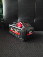 Milwaukee M18 accu 8Ah 18v - HIGH OUTPUT, Ophalen of Verzenden, Gebruikt