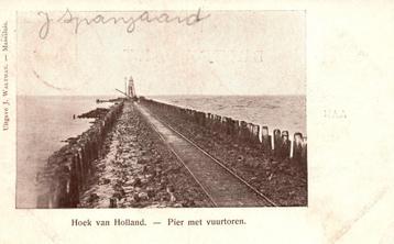 Hoek van Holland, Pier met Vuurtoren (1904) 129240 beschikbaar voor biedingen