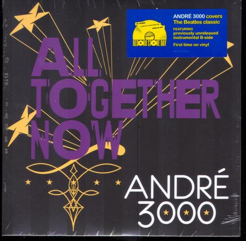Beatles Andre 3000 VINYL SINGLE All Together Now cover, Cd's en Dvd's, Vinyl Singles, Nieuw in verpakking, Single, Pop, 7 inch