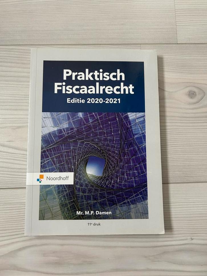 Praktisch Fiscaalrecht 2020-2021, Boeken, Schoolboeken, Zo goed als nieuw, Overige vakken, Overige niveaus, Ophalen of Verzenden