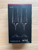 Gusta champagneglazen 2 stuks - nieuw, Verzamelen, Ophalen of Verzenden, Nieuw