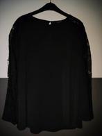 Zwarte blouse met kanten mouwen, Atmosphere, Zwart, Ophalen of Verzenden, Maat 34 (XS) of kleiner