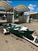 Complete visserboot met trailer en Mercury 5pk motor!, Ophalen, Gebruikt, Tot 10 pk, 3 tot 6 meter