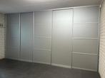 Aluminium schuifdeuren wand. 470 x 250. Perfecte staat, Ophalen, Binnendeur, Zo goed als nieuw, Schuifdeur