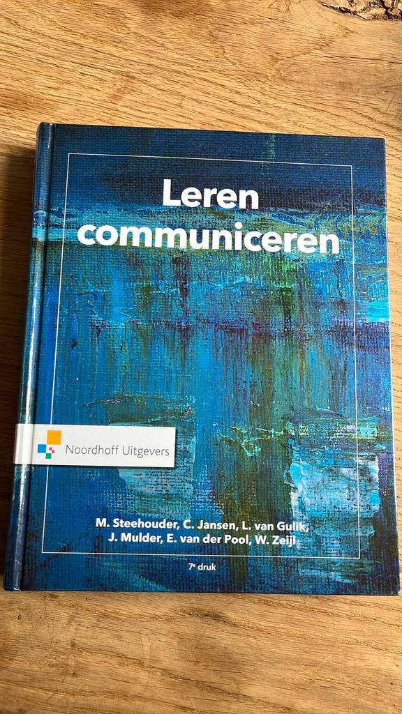 Willem Zeijl - Leren communiceren, Boeken, Wetenschap, Zo goed als nieuw, Sociale wetenschap, Ophalen