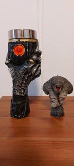 Sauron Kelk & Cave Troll Beeldje - Lord of the Rings, Ophalen of Verzenden
