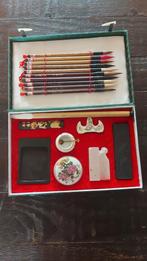 Japanse Verfset - Nieuwstaat, Antiek en Kunst, Antiek | Overige Antiek, Ophalen of Verzenden