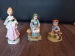 Vintage aardewerk Beeldjes - Set van 3, Ophalen of Verzenden