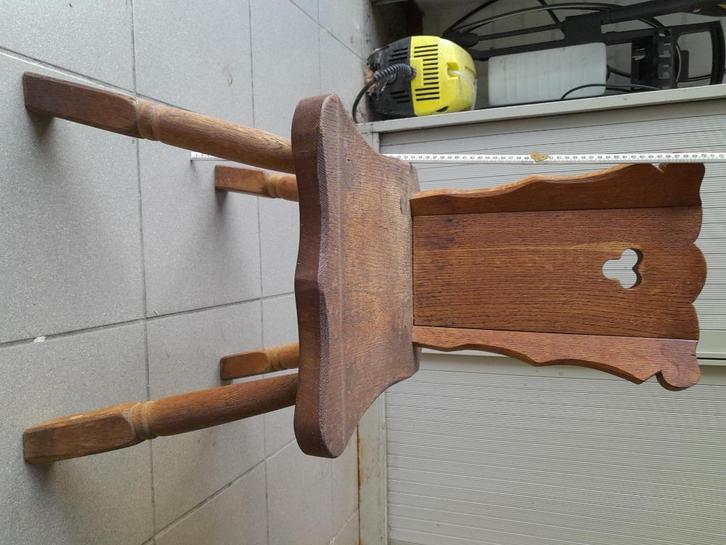 eikenhout kinderstoel, Kinderen en Baby's, Kinderstoelen, Gebruikt, Overige typen, Ophalen