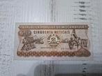 Mozambiq 50  meticais 1986 UNC, Postzegels en Munten, Bankbiljetten | Afrika, Ophalen of Verzenden, Overige landen