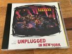CD NIRVANA MTV UNPLUGGED IN NEW YORK 1994 GEFFEN GERMANY, Verzenden, Gebruikt, Overige genres