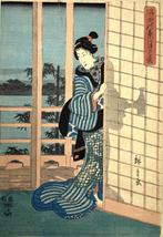 Houtsnede, Utagawa Kunisada, Ophalen of Verzenden