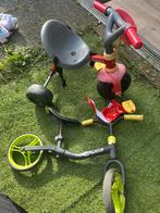 Driewieler en loopfietsje, Ophalen, Gebruikt